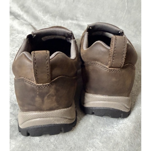 Duluth trading Co. Men's Wild Boar Leather Slip On Shoes Size 9.5 W Brown - Picture 7 of 10